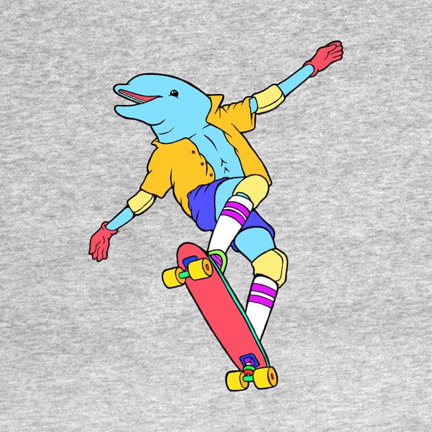 Skate Dolphin by Woah_Jonny